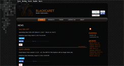 Desktop Screenshot of blackcaret.com